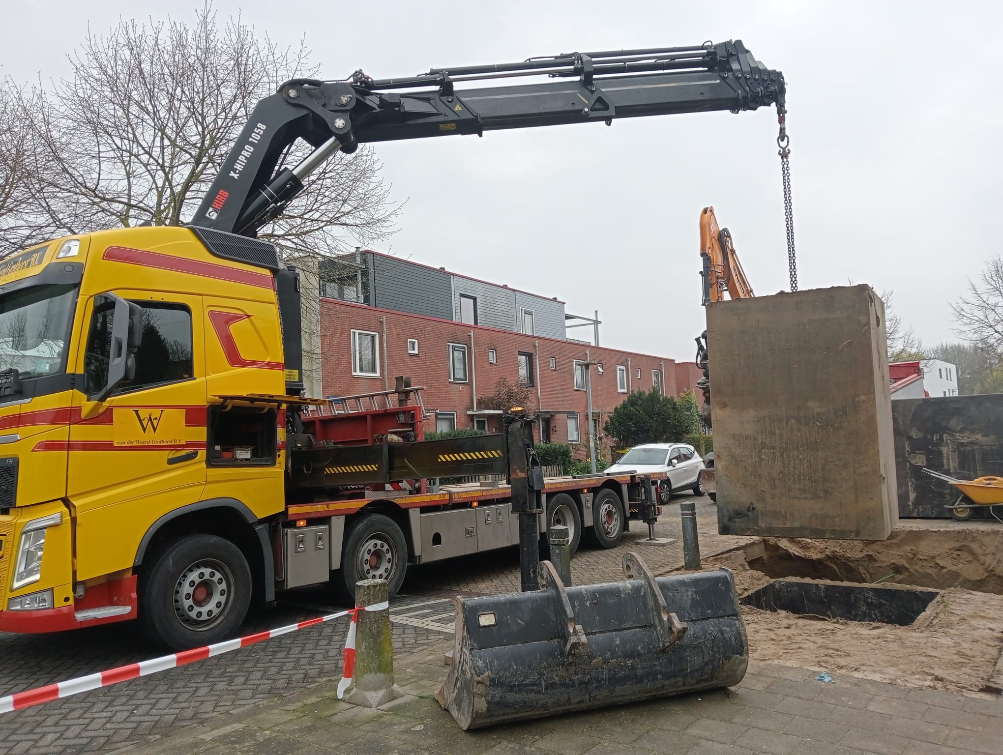 Autolaadkraan Van der Weerd Grafhorst B.V.